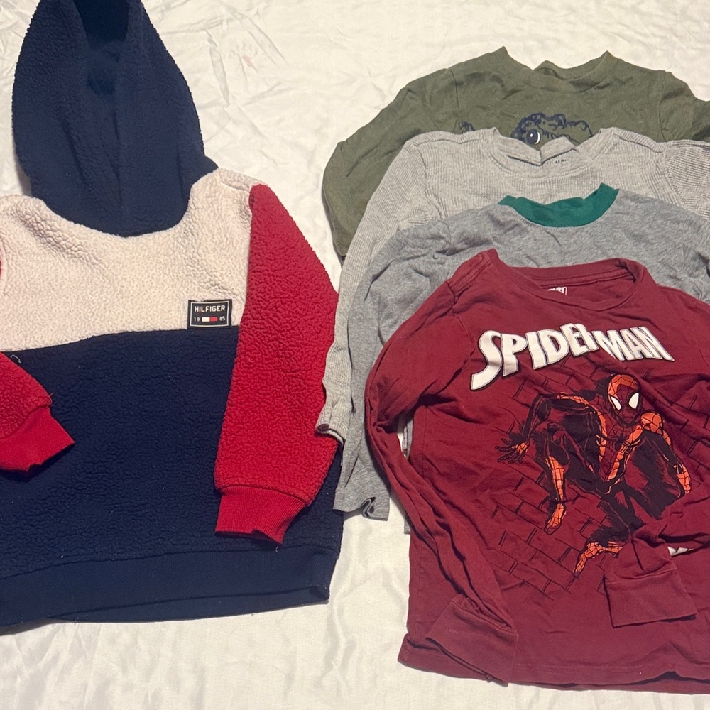 Boys long sleeved shirts